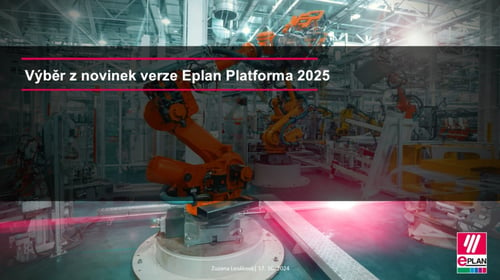 Výběr z novinek verze Eplan Platforma 2025