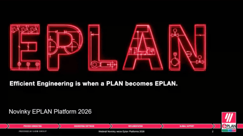 Webinář Novinky verze Eplan Platforma 2025
